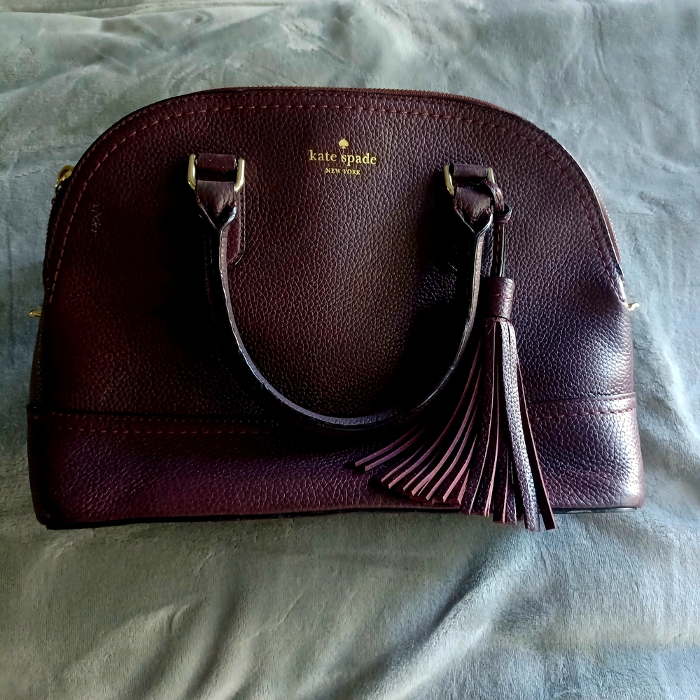 Kate Spade Dark Plum Satchel